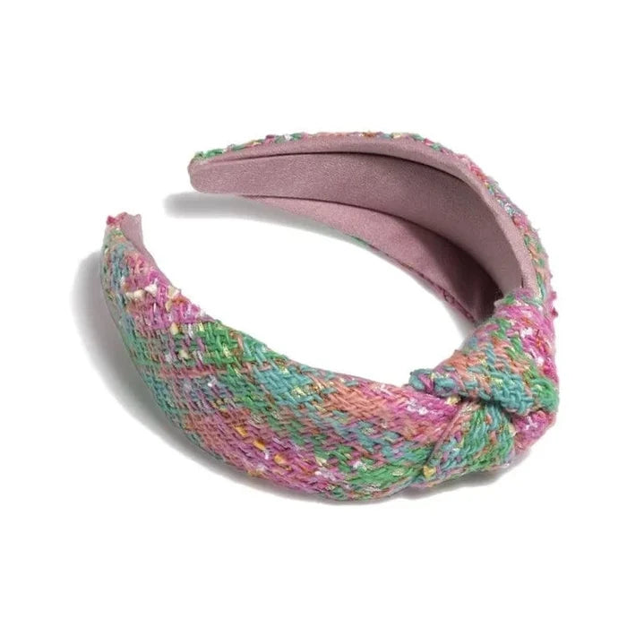Shiraleah Pink & Green Boucle Headband