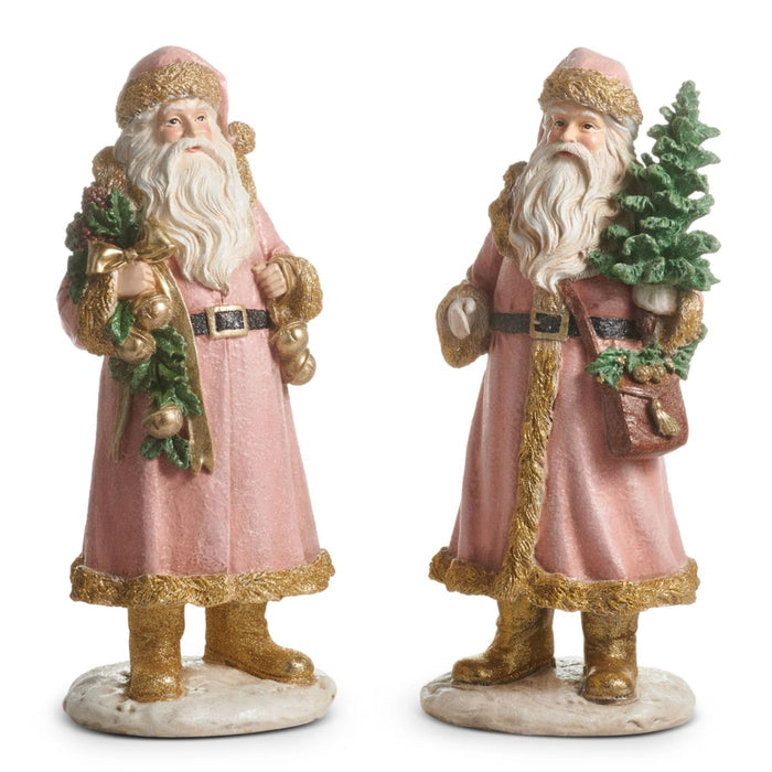 Pink Old World Santa