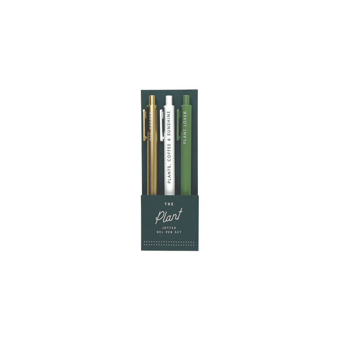 Ruff House Print Shop SHOP Plant Jotter Gel Pens
