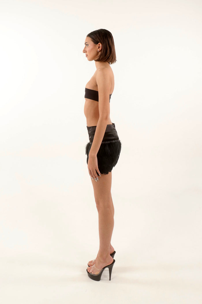 PLUME MINI SKIRT