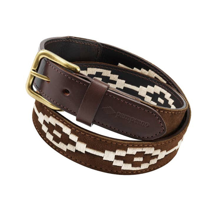 pampeano Belts Brown Suede / 70cm / 24" (M) / 2 (F) Confianza Polo Belt