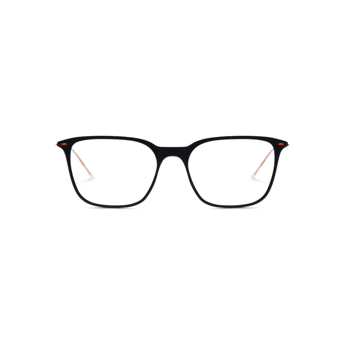 Practical Square Acetate Hybrid Eyeglasses Frame - Front View | LUKNFIL