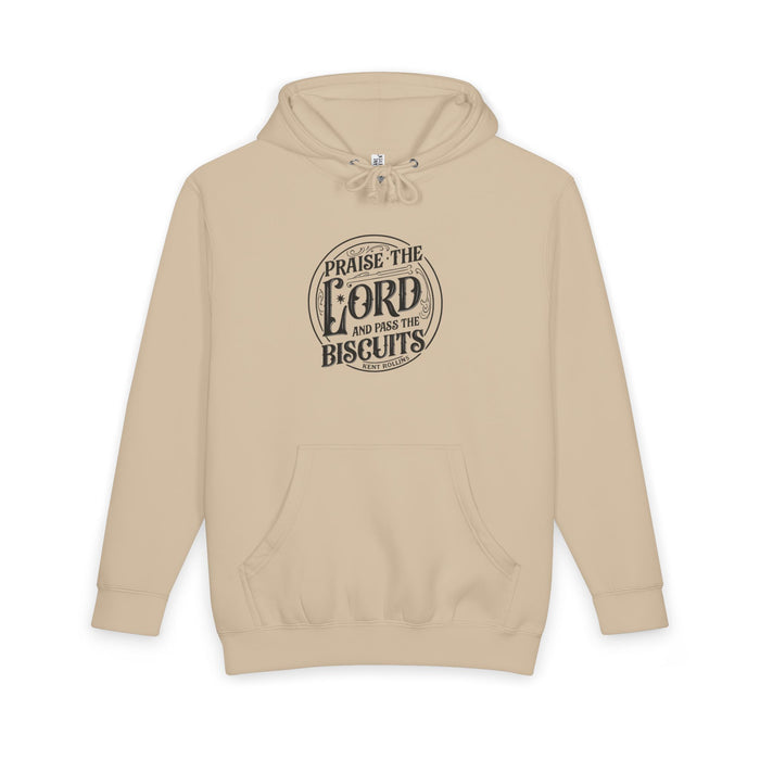 "Praise the Lord and Pass the Biscuits" Heavyweight Hoodie