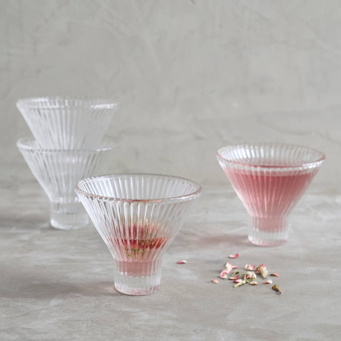 The Collective SHOP Pressed Martini Glasses Set