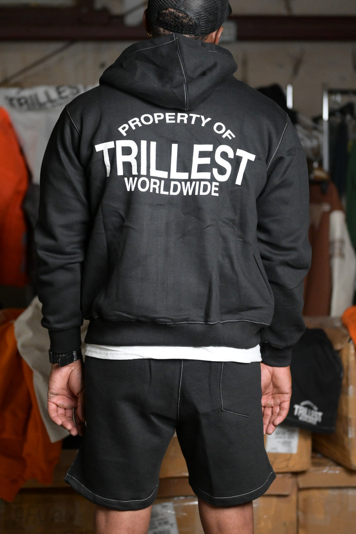 Property of Trillest Jacket - Black\White