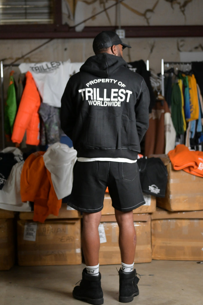 Property of Trillest Jacket - Black\White