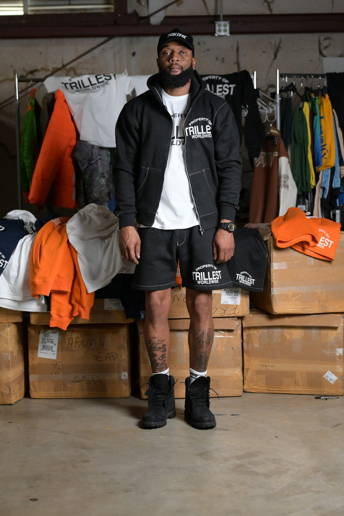 Property of Trillest Jacket - Black\White