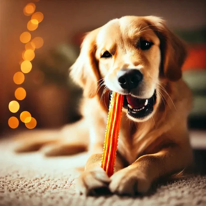 Live Pawsitive Live Pawsitive - Pumpkin Dental Sticks, Natural Dog Chew for dental health