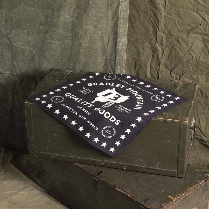 Bradley Mountain Bradley Mountain - Quality Goods Bandana - Black