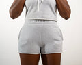Raw Cut Women Shorts - Gray