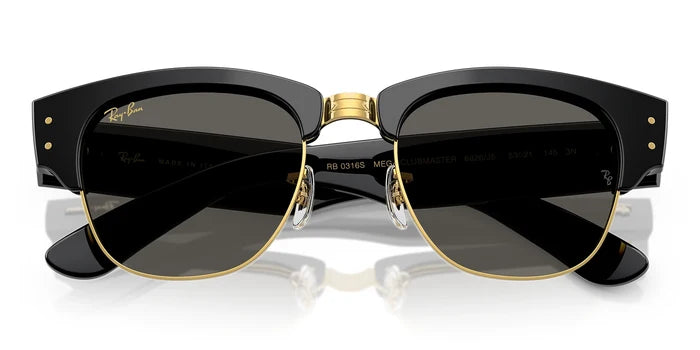 RayBan RB0316-Black With Grey Lenses