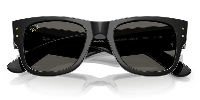 RayBan RB0840-Black With Grey Lenses
