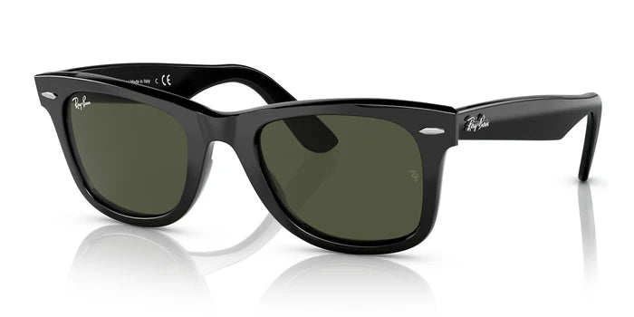 RayBan RB2140-Black With Green Lenses