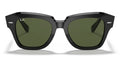 RayBan RB2186-Black / G-15 green