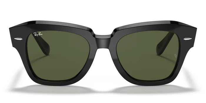 RayBan RB2186-Black / G-15 green