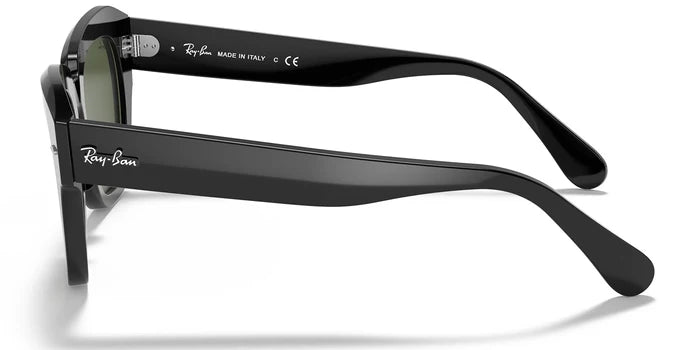 RayBan RB2186-Black / G-15 green