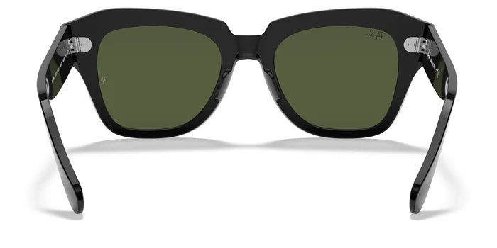 RayBan RB2186-Black / G-15 green
