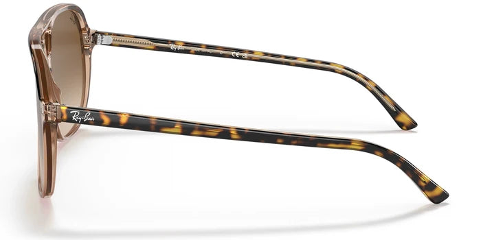 RayBan RB2198-Tortoise With Brown Lenses
