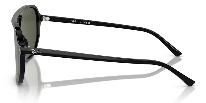 RayBan RB2205-Black With Green Lenses