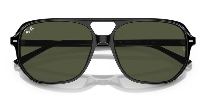 RayBan RB2205-Black With Green Lenses