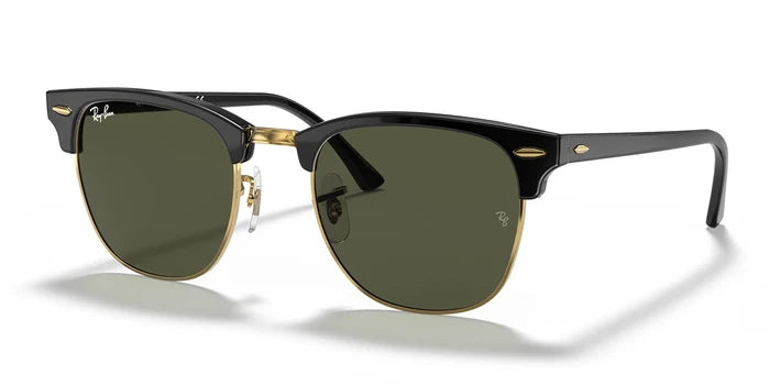 RayBan RB3016-Black With Green Lenses