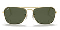 RayBan RB3136-Arista Gold / Green G-15