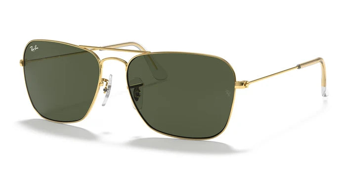 RayBan RB3136-Arista Gold / Green G-15