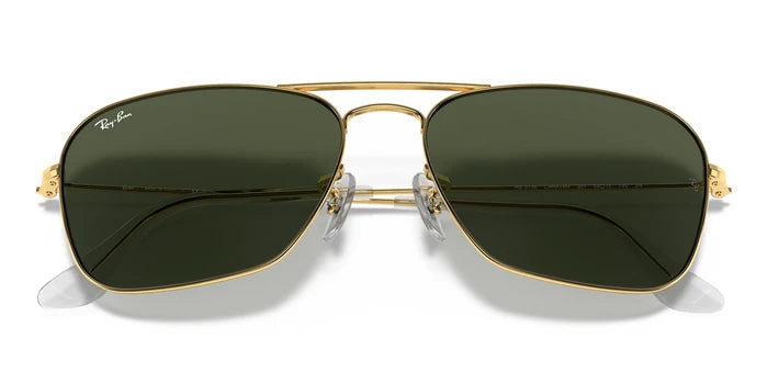 RayBan RB3136-Arista Gold / Green G-15