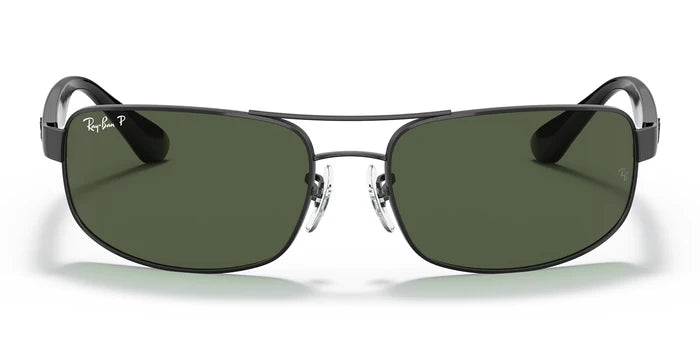 RayBan RB3445-Black / G-15 Green Polarized