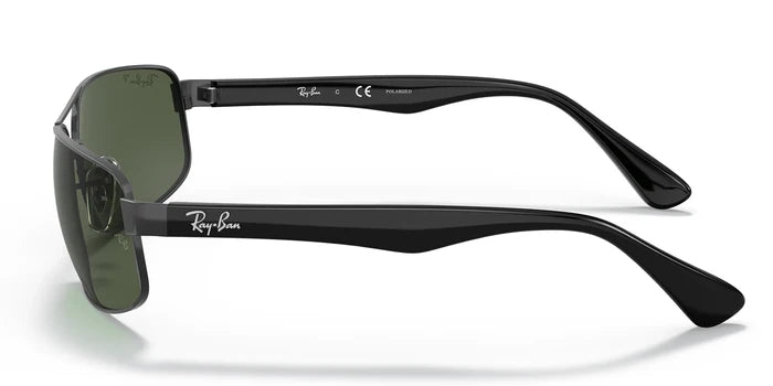 RayBan RB3445-Black / G-15 Green Polarized
