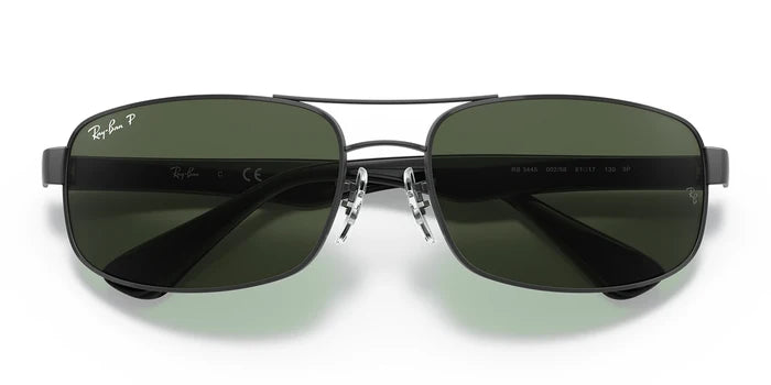 RayBan RB3445-Gunmetal / G-15 Green