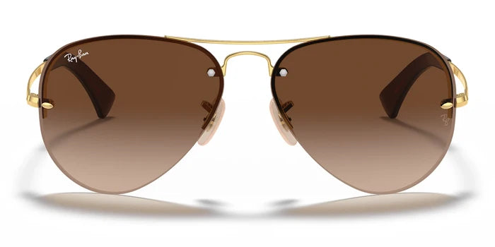RayBan RB3449-Arista Gold /  Light brown