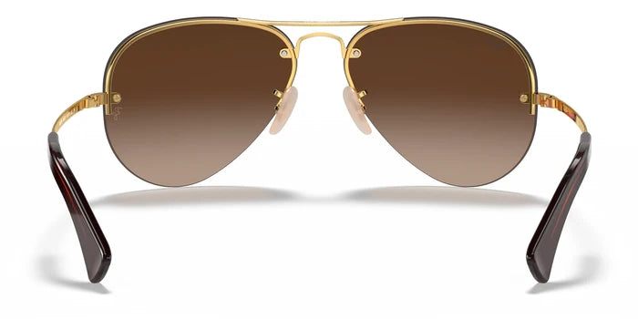RayBan RB3449-Arista Gold /  Light brown