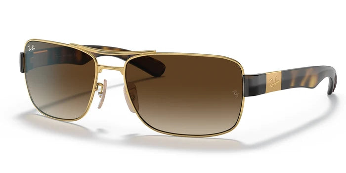 RayBan RB3522-Arista Gold / Light brown