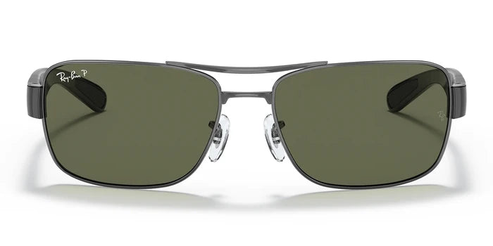 RayBan RB3522-Gunmetal / G-15 Green