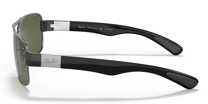 RayBan RB3522-Gunmetal / G-15 Green