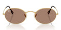 RayBan RB3547-Gold With Brown Lenses