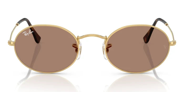 RayBan RB3547-Gold With Brown Lenses