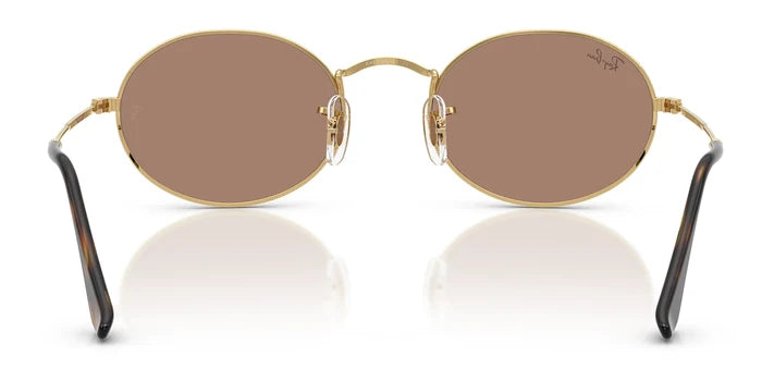 RayBan RB3547-Gold With Brown Lenses