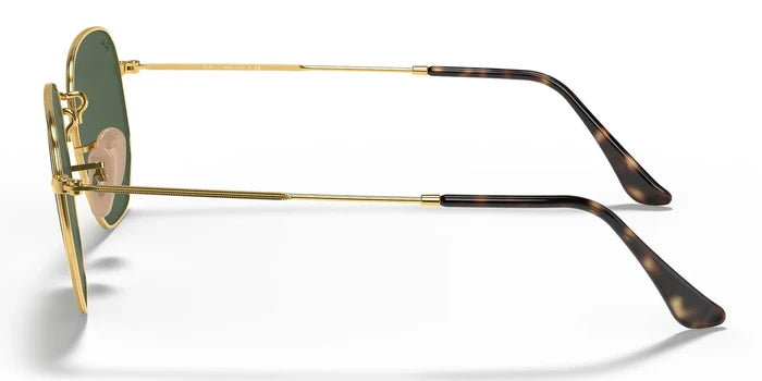 RayBan RB3548-Gold With Green Lenses