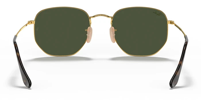 RayBan RB3548-Gold With Green Lenses