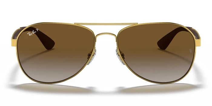 RayBan RB3549-Arista Gold / Brown Polarized