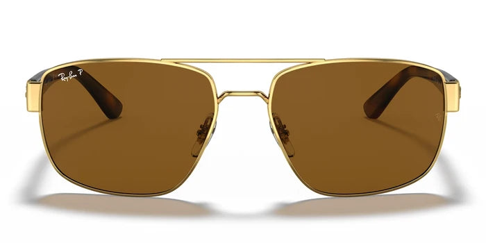 RayBan RB3663-Arista Gold / Brown Polarized