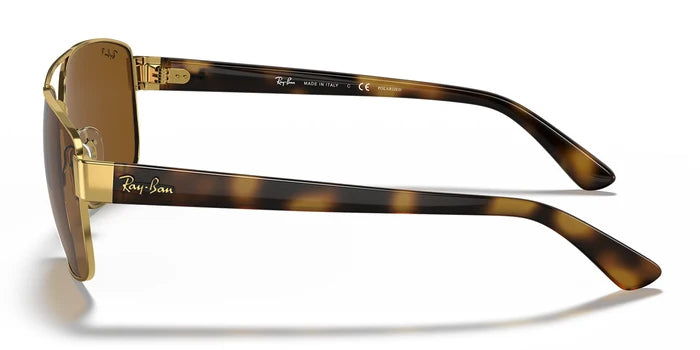 RayBan RB3663-Arista Gold / Brown Polarized