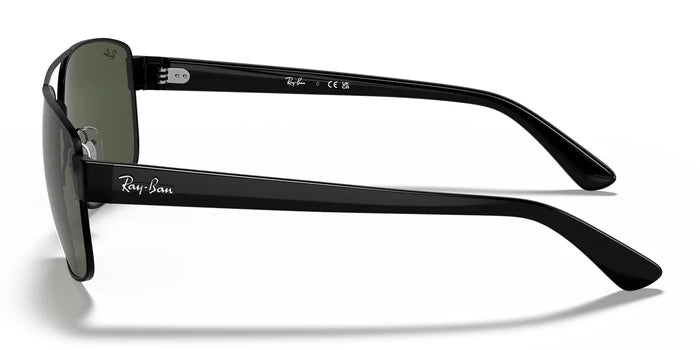 RayBan RB3663-Black / G-15 green