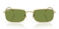 RayBan RB3746-Gold With Green Lenses