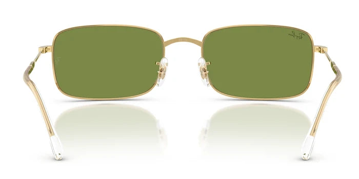 RayBan RB3746-Gold With Green Lenses