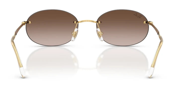 RayBan RB3767- Gold With Brown Lenses