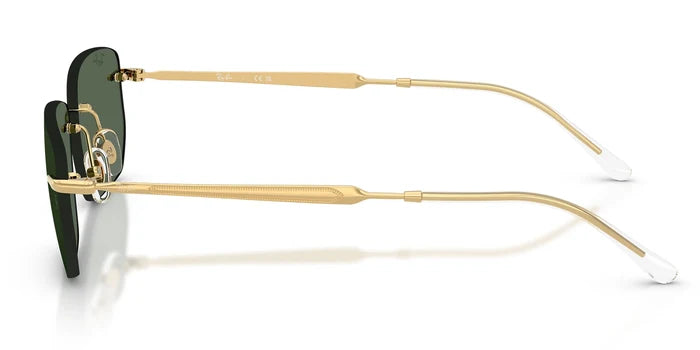 RayBan RB3768-Gold With Green Lenses