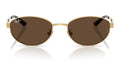 RayBan RB3774-Gold With Blue Lenses